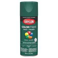 Satin Hunter Green Spray Paint Krylon