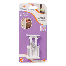 Twin Pin Safety Latch 2PK Dream Baby