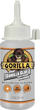 Clear Gorilla Glue Bottle 3.75oz