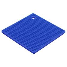 Honeycomb Blue Trivet
