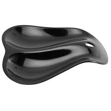 Black Twin Spoon Rest Hutzler
