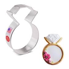 Diamond Ring Cookie Cutter Ana Clark