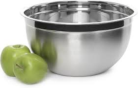 Deep Mixing Bowl | 6QT | Stainless Steel | Silver | YBM Home