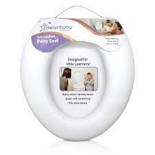 Potty Seat Soft Touch | Comfortable Padded Seat | White | Model L604 | Dreambaby