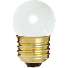 Night Light Bulb Round 7.5W Satco