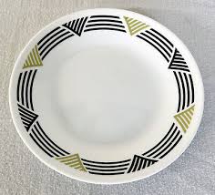 Corelle Global Stripes Pattern Plate 6-3/4"