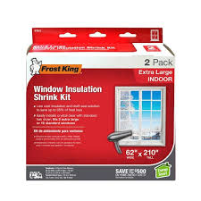 Window Insulation Shrink Kit 62"x210" Frost King