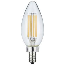 Candelabra Base Torpedo Bulb 8W 5000K