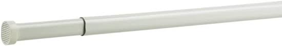 Oval Spring Tension Rod 48"-84" Kenney