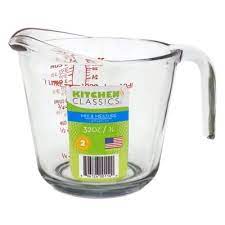Measuring Cup Glass 4 Cup Kitchen Classics