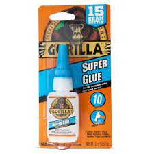 Gorilla Super Glue | Impact Tough | Clear | 15g