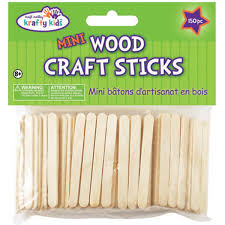 Mini Craft Sticks 150ct Krafty Kids
