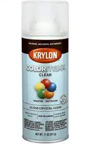 Krylon COLORmaxx Spray Paint | 11 oz | Rust Resistant | Clear Gloss