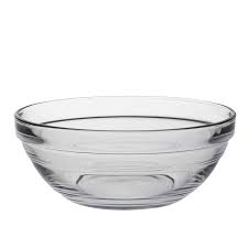 Clear Stackable Bowl 5.5" 0.5QT Duralex