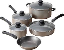 Tramontina 9pc Silver Cookware Set | Nonstick | 9pc