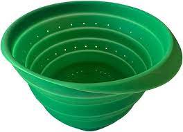 Collapsible Colander Green