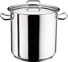 Hascevher Classic Stockpot with SS Lid | 28QT Pot