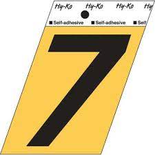 Gold Number/Letters HY-KO
