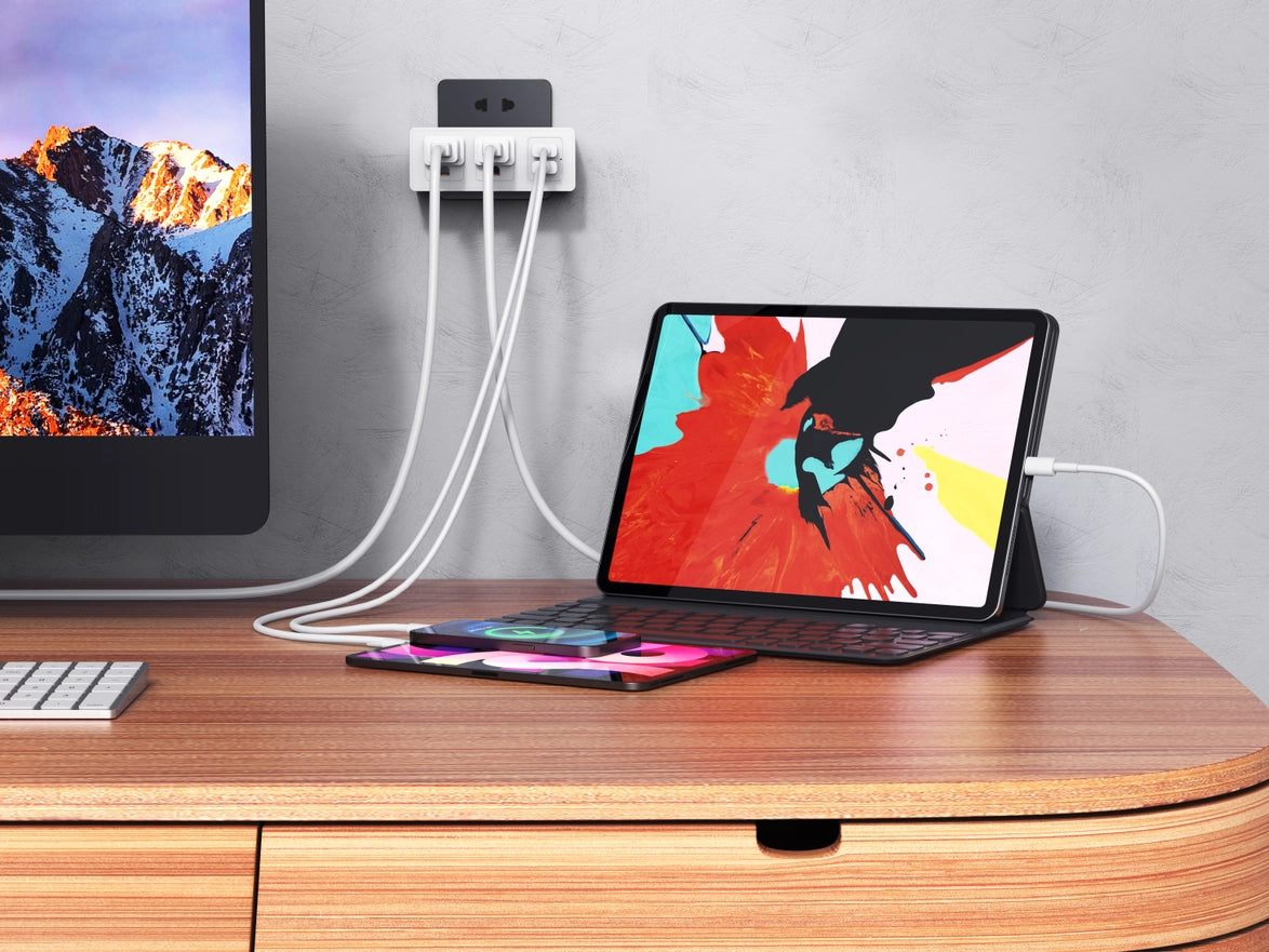 3 Plug With USB Outlet