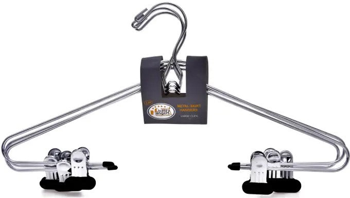 Metal Skirt Hangers 3pk Quality Hangers