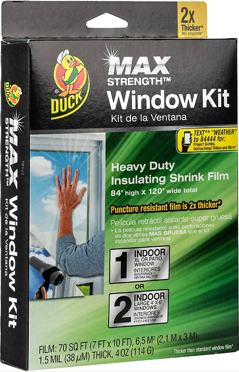 Patio/Door Window Insulation Kit Duck