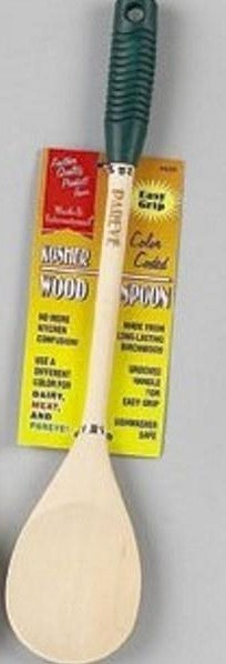 Kosher Wood Spoon Green Mark It