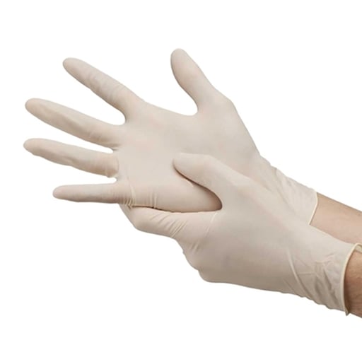 Gloves Disposable Large Latex Powder Free 100/box