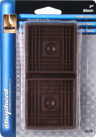 Black Rubber Square Cups 2" Shepherd