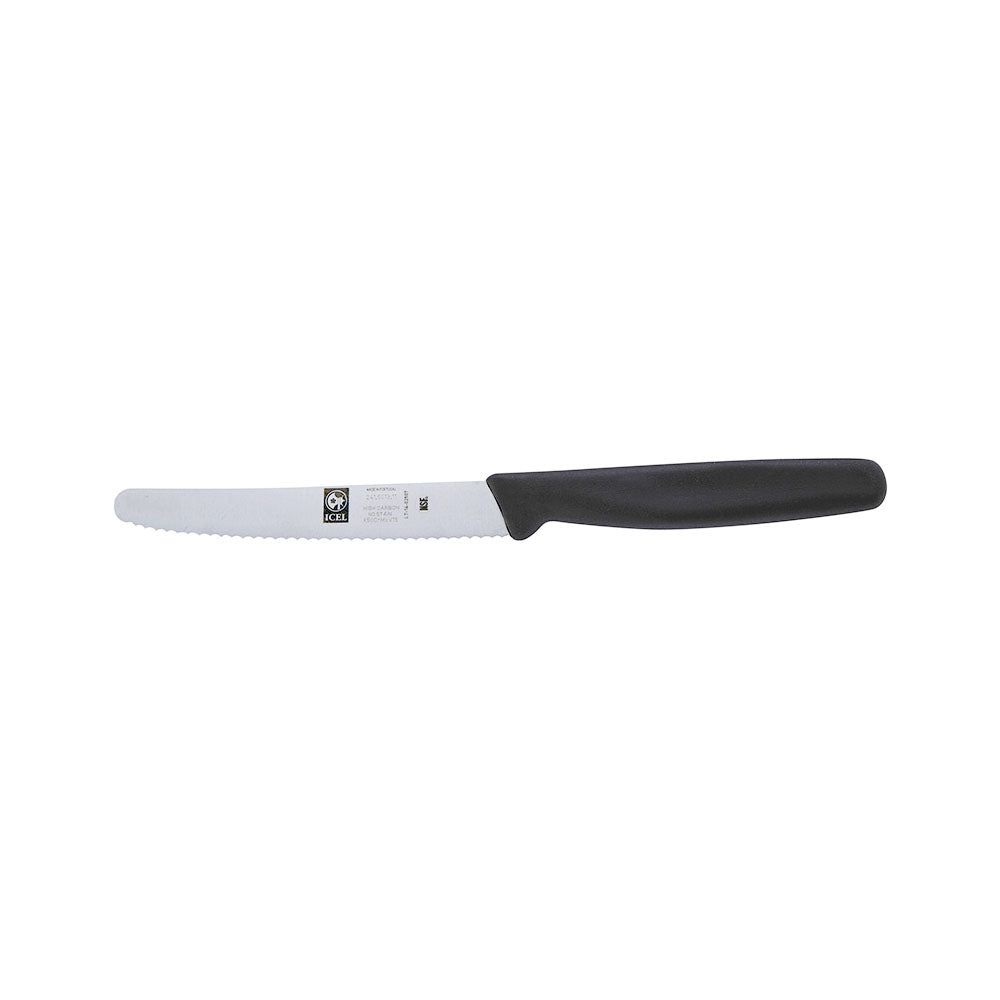 ICEL 4.25" Serrated Paring Knife - Round Tip