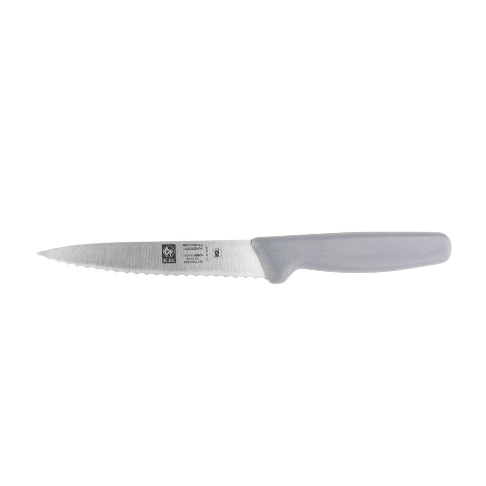 ICEL 6" Serrated Utility Knife - Pointy Tip