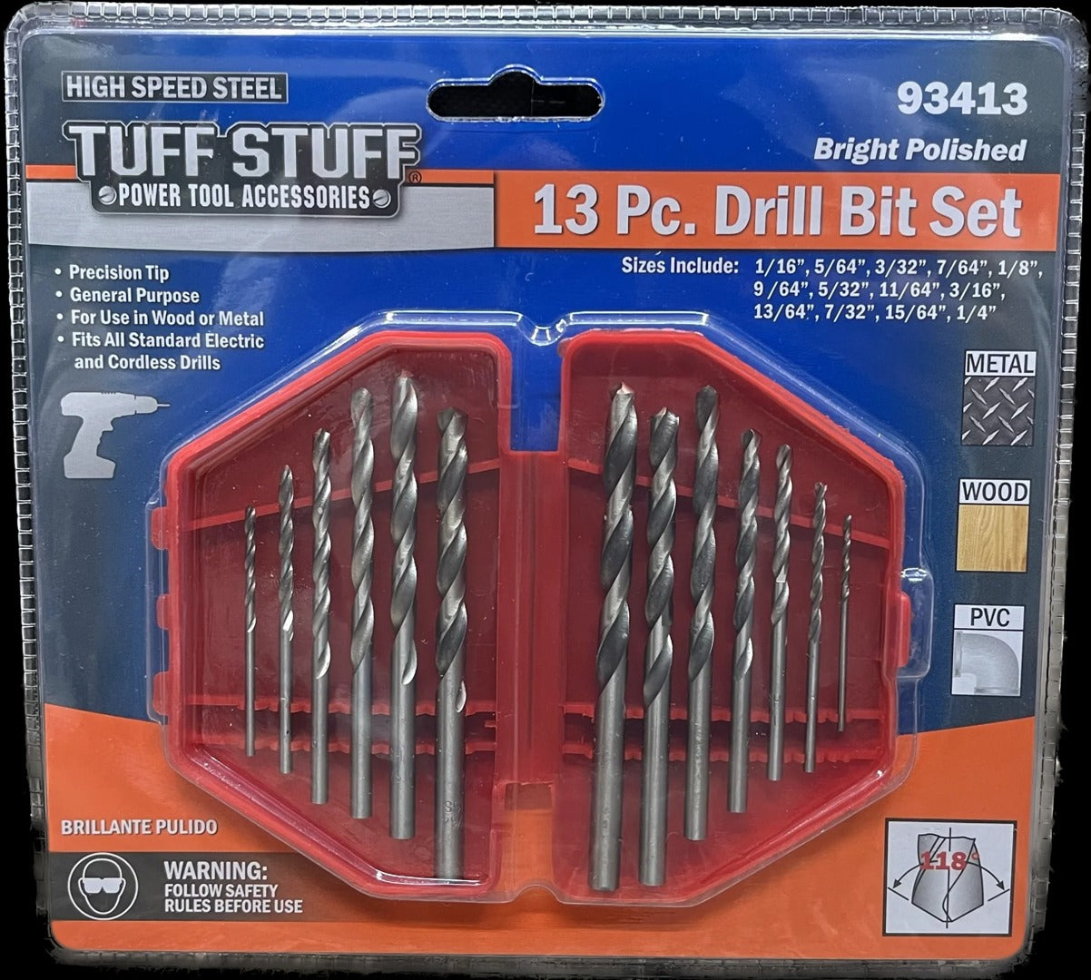 Drill Bit Set 13pc