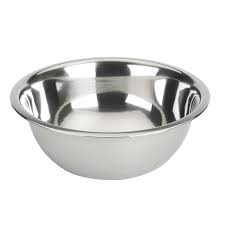 Deep Mixing Bowl | 2.5QT | Stainless Steel | Silver | YBM Home