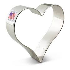 Heart 3-3/8" Cookie Cutter Ana Clark
