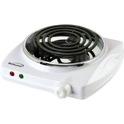 Single Burner White Brentwood
