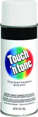 Touch 'n Tone Spray Paint | Flat White | 10oz | Rust-Oleum