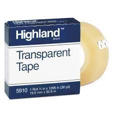 Transparent Tape Highland