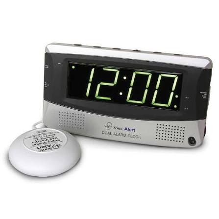 Dual Alarm Clock Sonic Boom