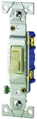 Single Pole Toggle Switch Ivory Eaton