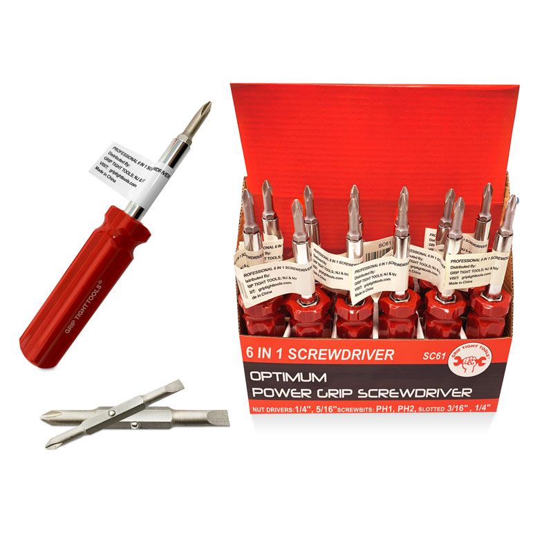 6 In 1 Screwdriver
