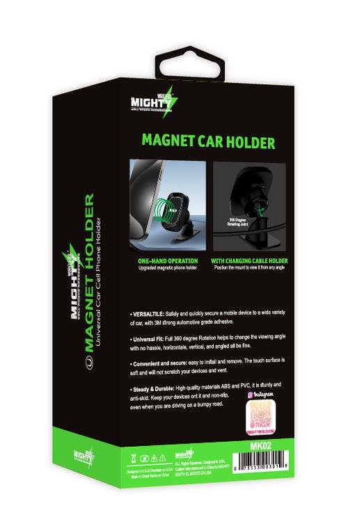 Universal Car Cell Phone Holder Magnetic Might Wireless
