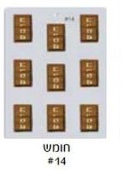 Chumash Chocolate Mold