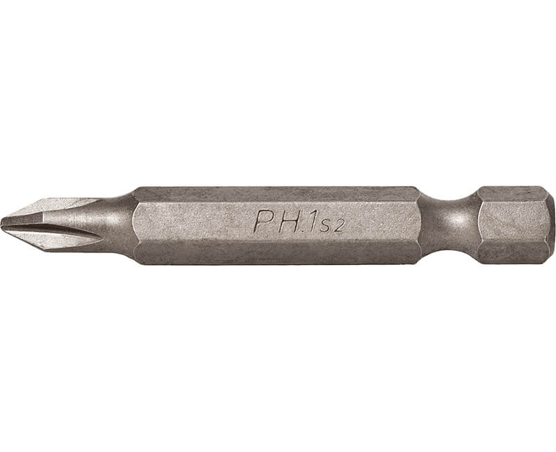 Phillips Insert Bit Tip #1 | PH1200 | 2-Inch Long | Tuff Stuff