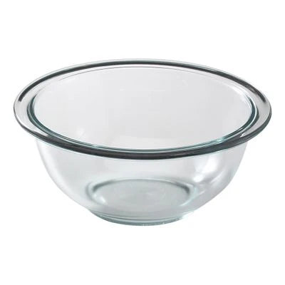 Pyrex Mixing Bowl | 1-Quart | Glass | Transparent