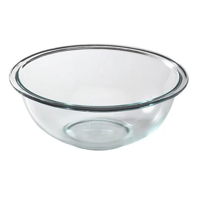 Pyrex Glass Mixing Bowl | 1.5-Quart | Round | Transparent