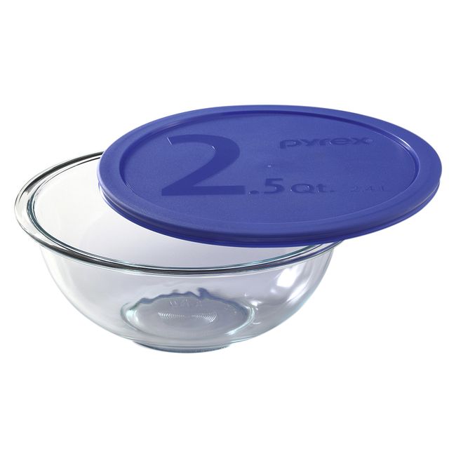 Mixing Bowl w/ Cover 2.5QT Pyrex