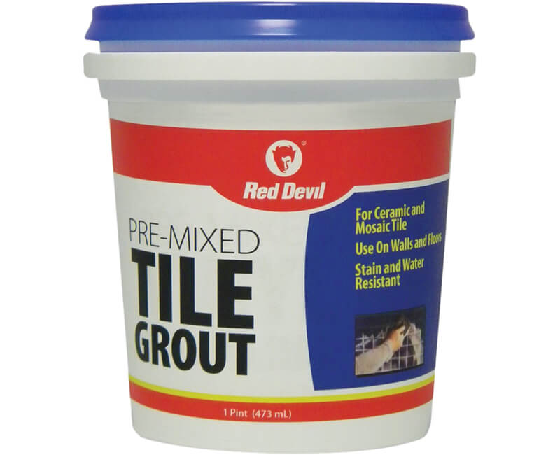 Tile Grout 1 Pint Red Devil