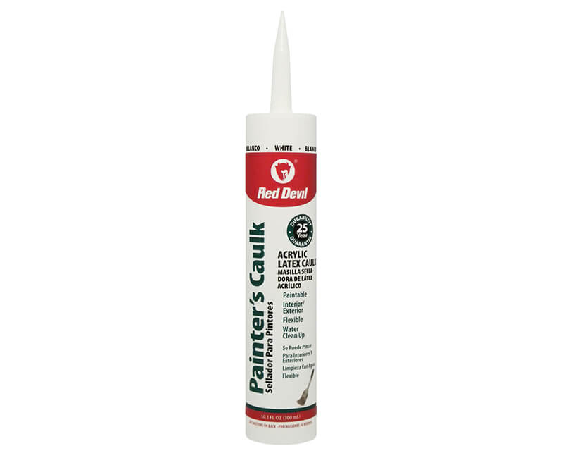 Painters Caulk White Red Devil