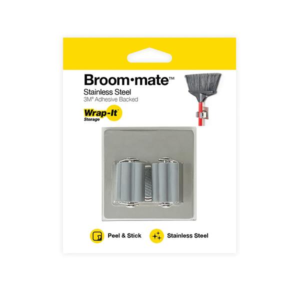 Broom Holder Stainless Steel