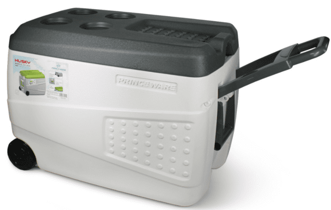 Wheeled Cooler (Gray) 50QT Husky