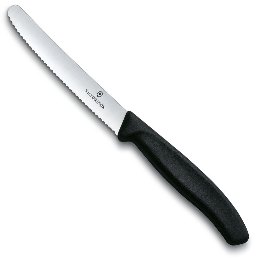 Victorinox Knife 4'' Serrated Round Tip
